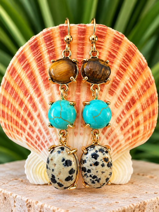 Coastal Wildflower Earrings