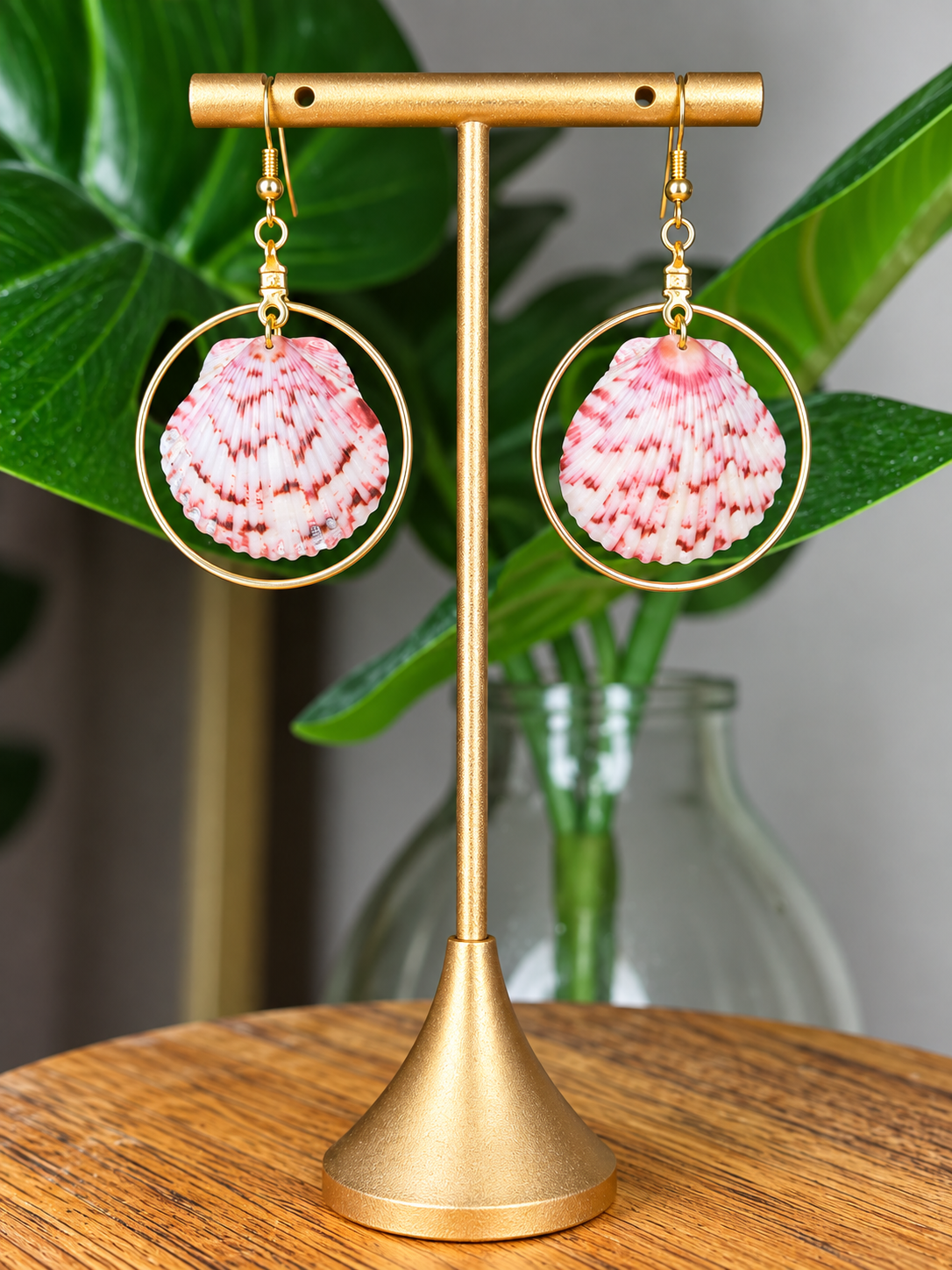 Shell Halo Earrings