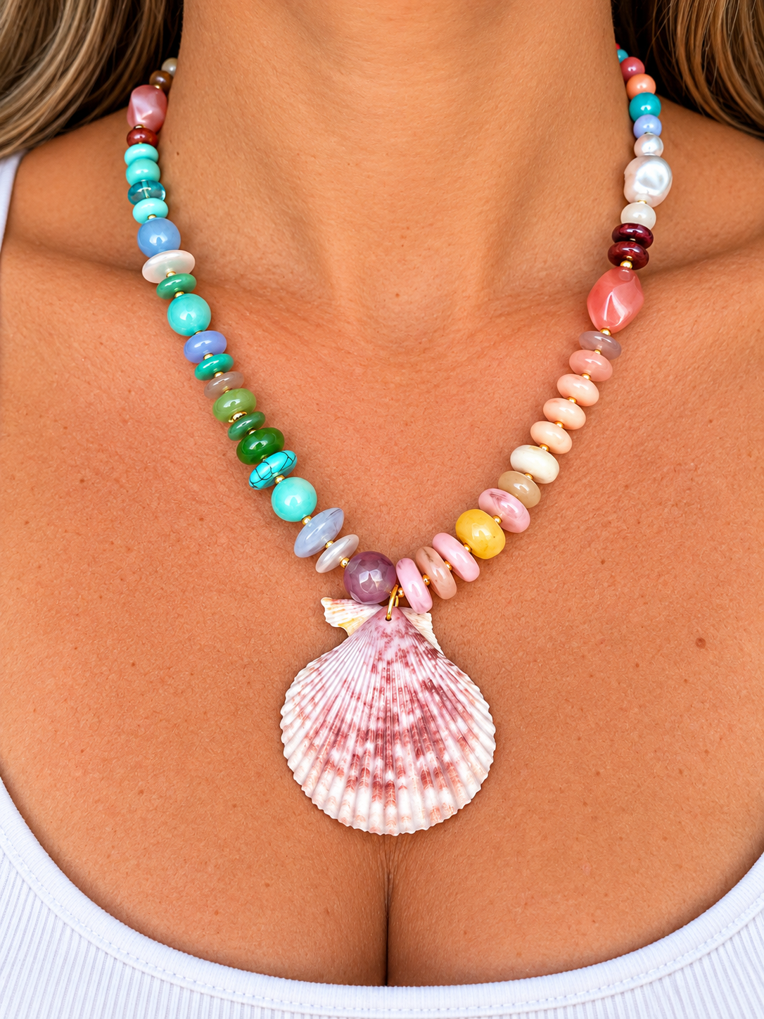 Coastal Confetti Necklace